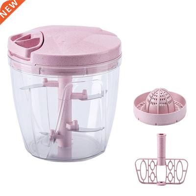 Stainless Steel Manual Meat Grinder Wheat Straw Food Chopper