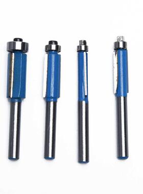 4Pcs 25mm Flush Trim Router Bit 1/4 Shank Carbide Milling C