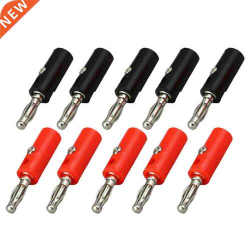 30pcs Banana Plug Red+Black 4mm Audio Speaker Wire Cable Scr