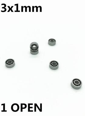 10Pcs 681 Open 1x3x1 mm Deep groove ball bearing Miniature b