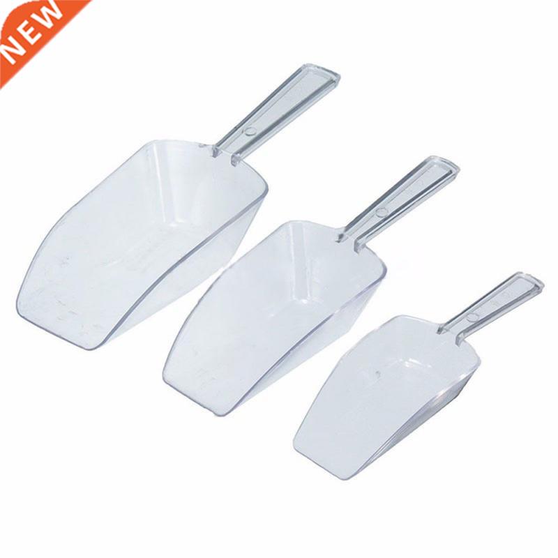 3pcs/set Plastic Ice Scraper Food Buffet Candy Bar Scoops Sh