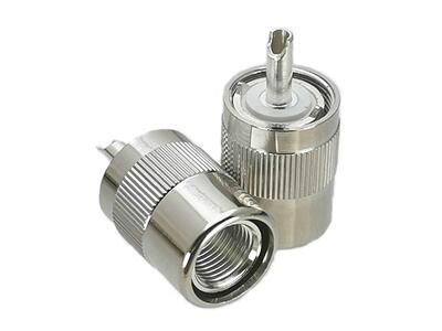 10Pcs Connector UHF PL259 Male plug Solder RG8 LMR400 RF Ada