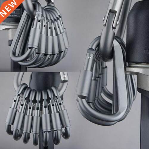6pcs/lot Carabiner Travel Kit Camping Equipment Alloy Alumin