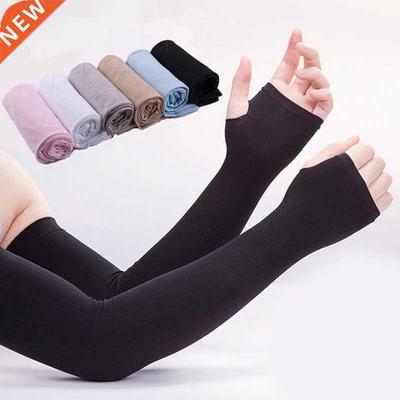 Ice Silk Sleeve Sunscreen Cuff Arm Sleeves Uv Sun Protect An