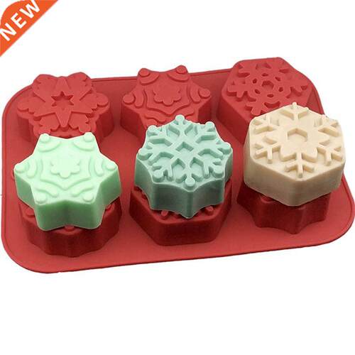 3D Christmas Decorations Snowflake Lace Chocolate Party DIY