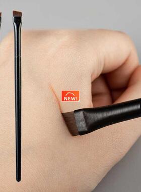 New 2pcs/set Brow Contour Brush Eyebrow Eyeliner Brush Porta