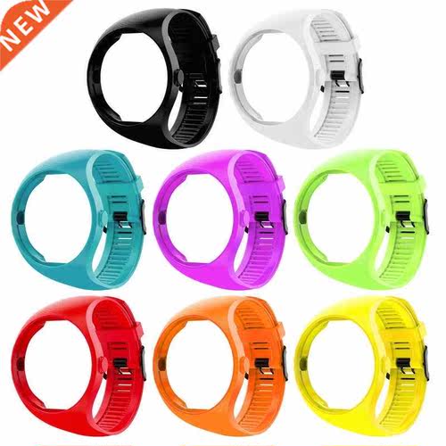 2021 New Replacement Solid Color Soft Silicone Bracelet Stra