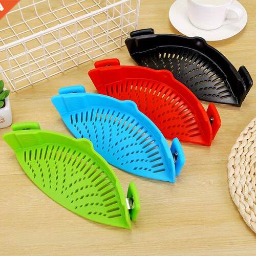 Kitchen Anti Spill Rice Fruit Vegetable Wash Colanders Kitch