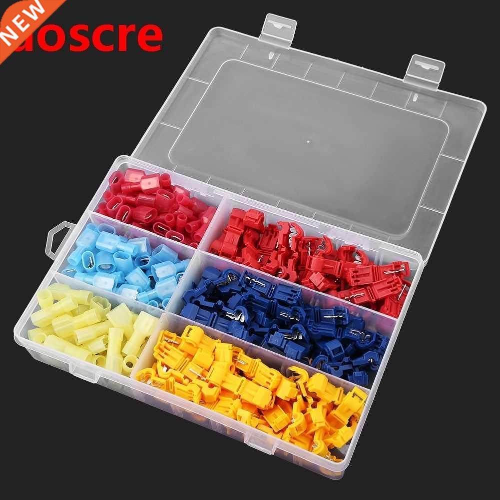 240 pcs Electrical Connectors Quick Splice Solderless Termin