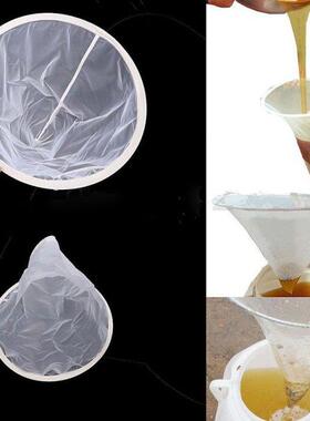 1Pcs Mesh Nylon Cone-shape Honey Strainer Filter Fiber Net S