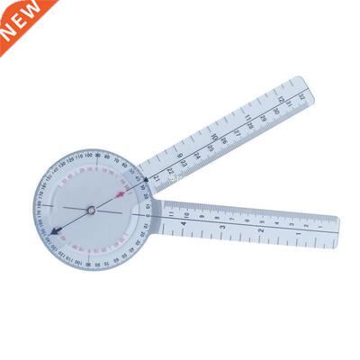 8 Inch 33cm Calibrated Goniometer Medical Joint Ruler 360 De