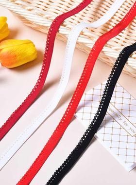 10 Yards 10mm Width Elastic Band For Underwear Bra Pants Hig