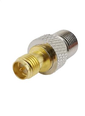 1Pcs RP SMA Female (Male Pin) to F Type Female Jack Straigh