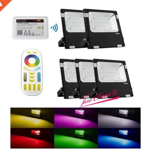 2.4G Milight 10W 20W 30W RGB+CCT Wifi / 4-Zone Remote Contro