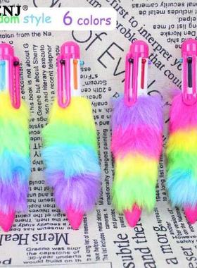 6 Colors In 1 Fountain Pen Stationery Ballpoint Pen School S