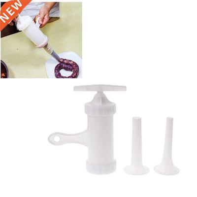 1 Set Hand Operated Sausage Maker Enema Machin Meat Stuffer