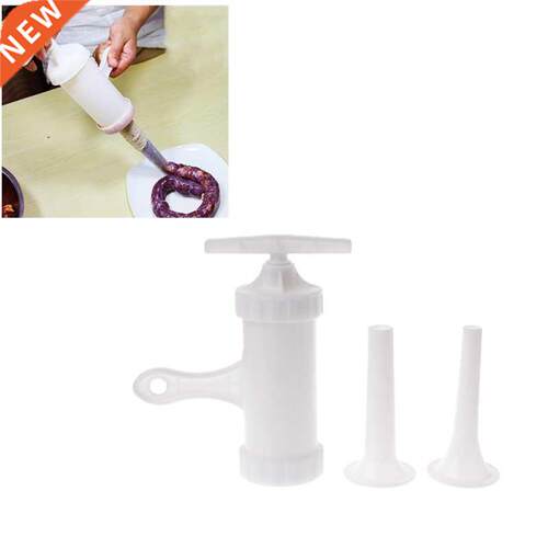 1 Set Hand Operated Sausage Maker Enema Machin Meat Stuffer