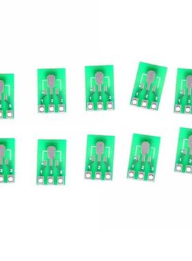 10pcs Double-Side SMD SOT223 to DIP SIP3 Adapter PCB Board D