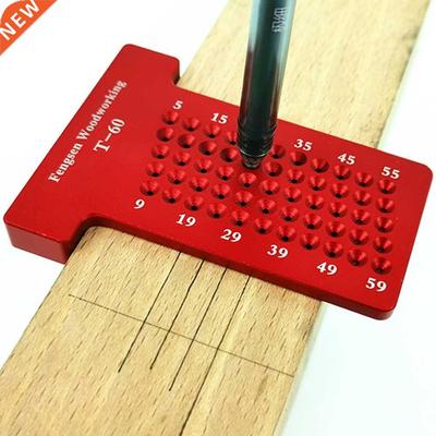 T60 T-type Ruler Hole Scribing Measuring Ruler Drawing Marki