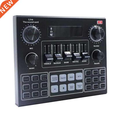 Bluetooth Professional Live Sound Card Reverb Effect Condens