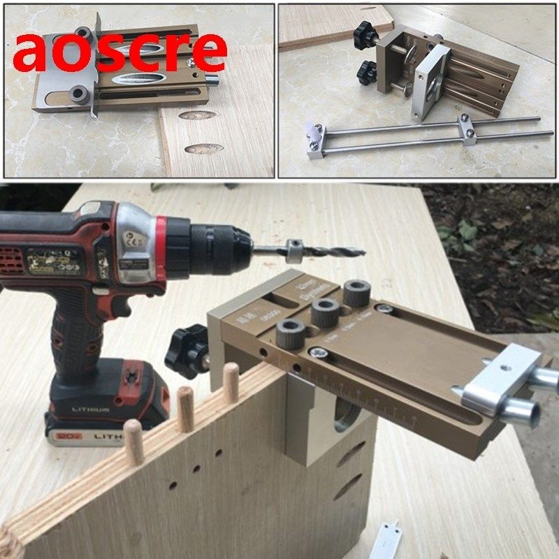 3 In 1 Drilling Guide Kit Woodworking Oblique Hole Locator T