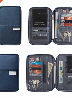 Waterproof Passport Holder Travel Wallet Big Credit Card Wal