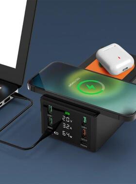 Multfunctonal Chargng Staton PD 20/65W QC3.0 Fast Charg