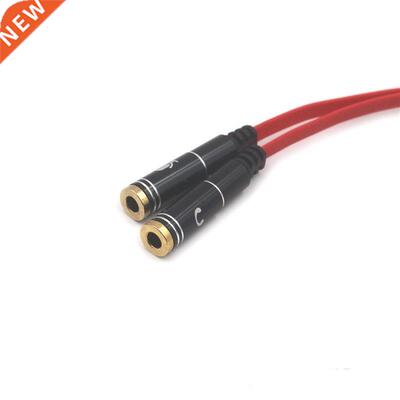 3.5 One Point Two Earphone Microphone Audio Cable Audio Spli