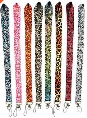 Mobile Phone Straps Fashion Classic Leopard Lanyard ID Badge
