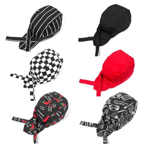 1/2/5 PCS Hot sell Chef Hat Adult Adjustable Baker Kitchen C