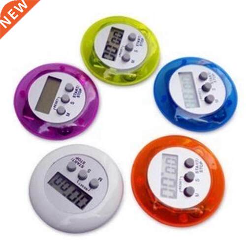 Five kinds of color Circular LCD digital kitchen countdown t