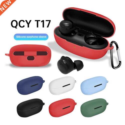 Wireless Bluetooth-Compatible Earbuds Case for QCY T17 Prote