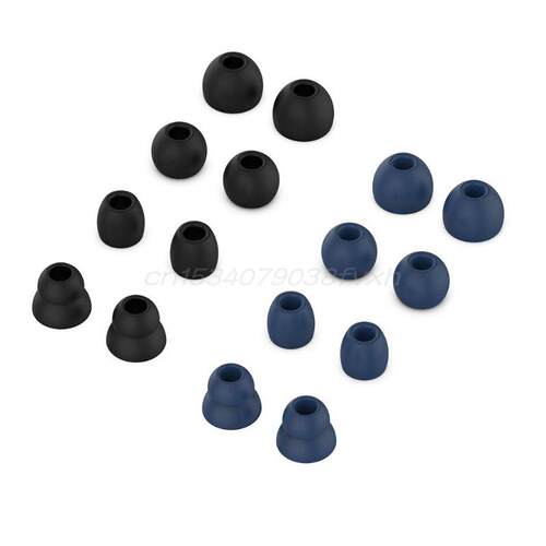 4Pairs Replacement Ear Buds Tips Silicone Earbud In Ear Cove