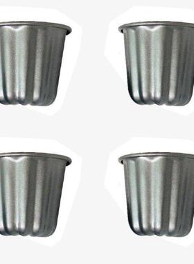 Canele Mold, Cannele Muffin Cup, 4Pcs Non-Stick Cannele Moul