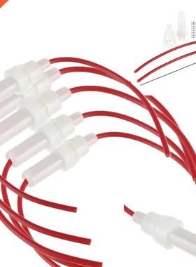 5Pcs/lot White In Line 5x20mm Glass AGC Fuse Holder Splash P