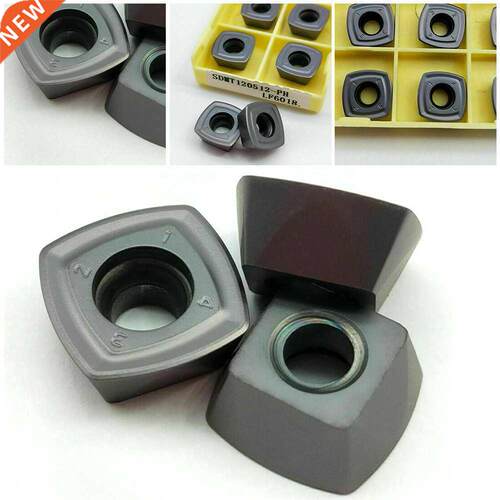 10pcs New SDMT120512-PH LF6018 Milling Turning Tools Carbide