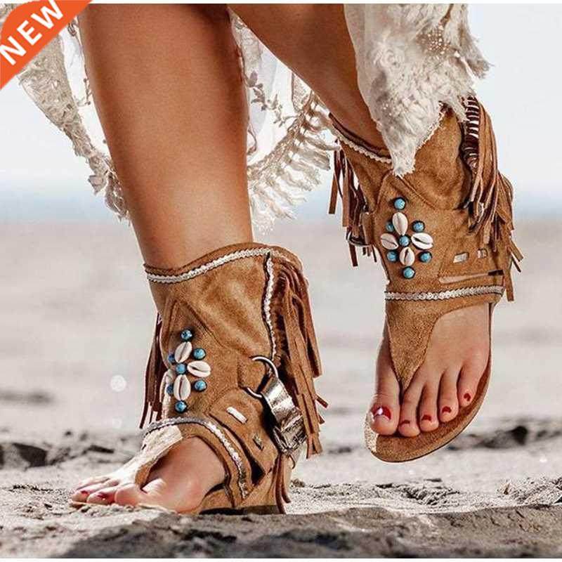 Women's Retro Sandals Gladiator Ladies Clip Toe Vintage