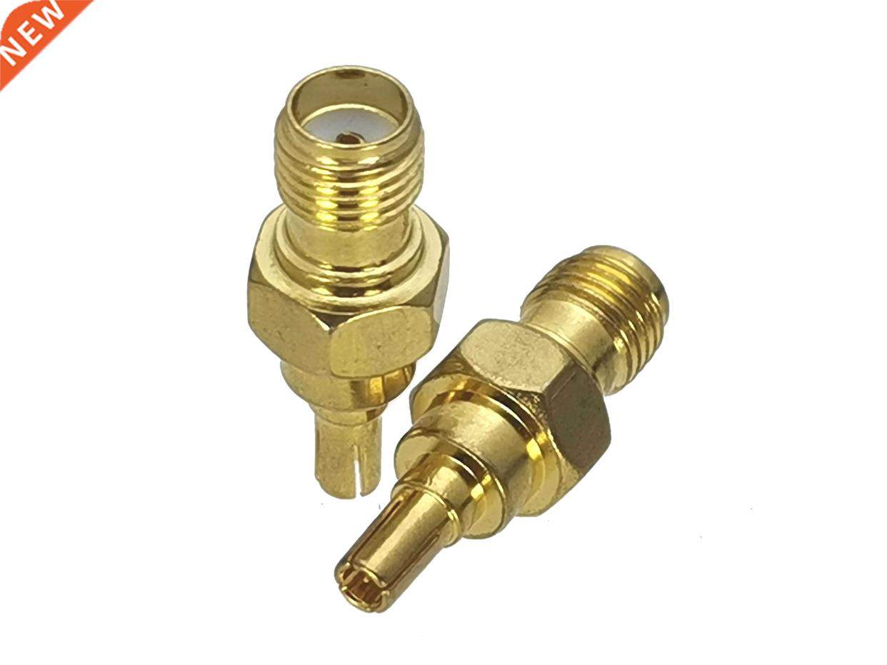 10Pcs SMA Female Jack to CRC9 Male Plug RF Adapter Connector