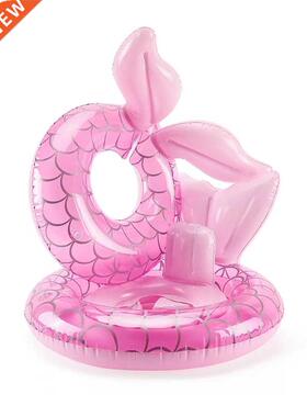Yuyu Hot Pool Float Kids Mermaid Swim Ring Baby Inflatable S