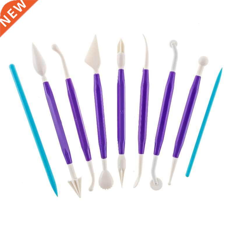 9pcs  Crafts Clay Modelng Tools Shapng and Sculptng Cl