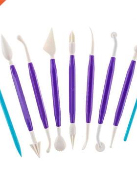 9pcs  Crafts Clay Modelng Tools Shapng and Sculptng Cl
