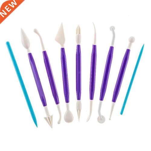 9pcs  Crafts Clay Modelng Tools Shapng and Sculptng Cl