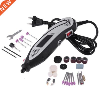 EU 150W Drill Grinder Set 42pc Polishing Engraving Sharpenin