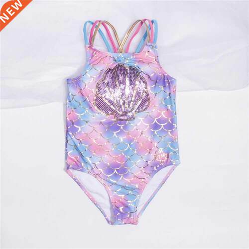 3-14Years Girls Kids Swimsuit 2022 Embroidery Children Girl