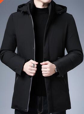 Mens Parkas Winter Warm Jacket Coats Men Fashion Casual Mens
