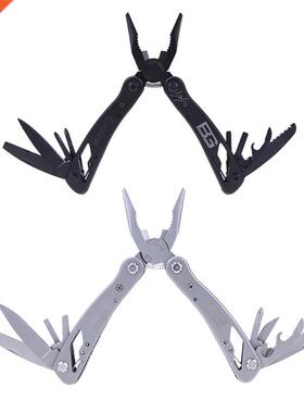 Multi-functional Survival Tool Clamp Folded Pliers Hiking To