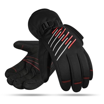 Ski Gloves Winter Super Warm 3M Thinsulate Snowmobile Touch