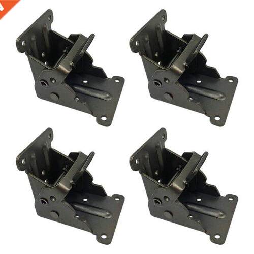 4Pcs Collapsible Support Frame Self-Locking Hinge Table Leg