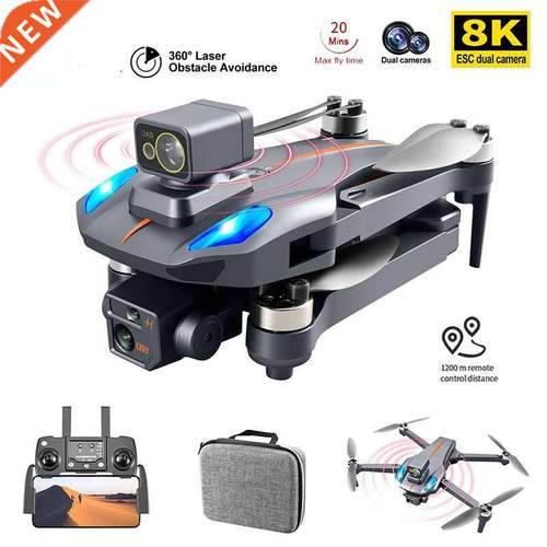 K911 MAX GPS Drone 4K Professional Obstacle Avoidance 8K Dua
