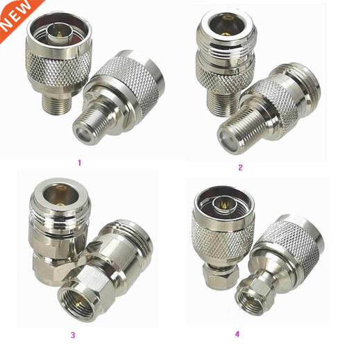1Pcs F TV to N Male plug & Female jack RF Coaxial Ad
